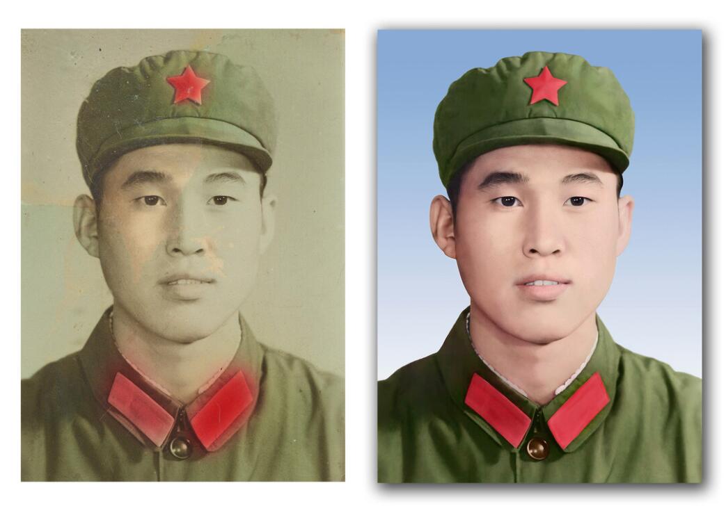 民众镇破损照片修复-18